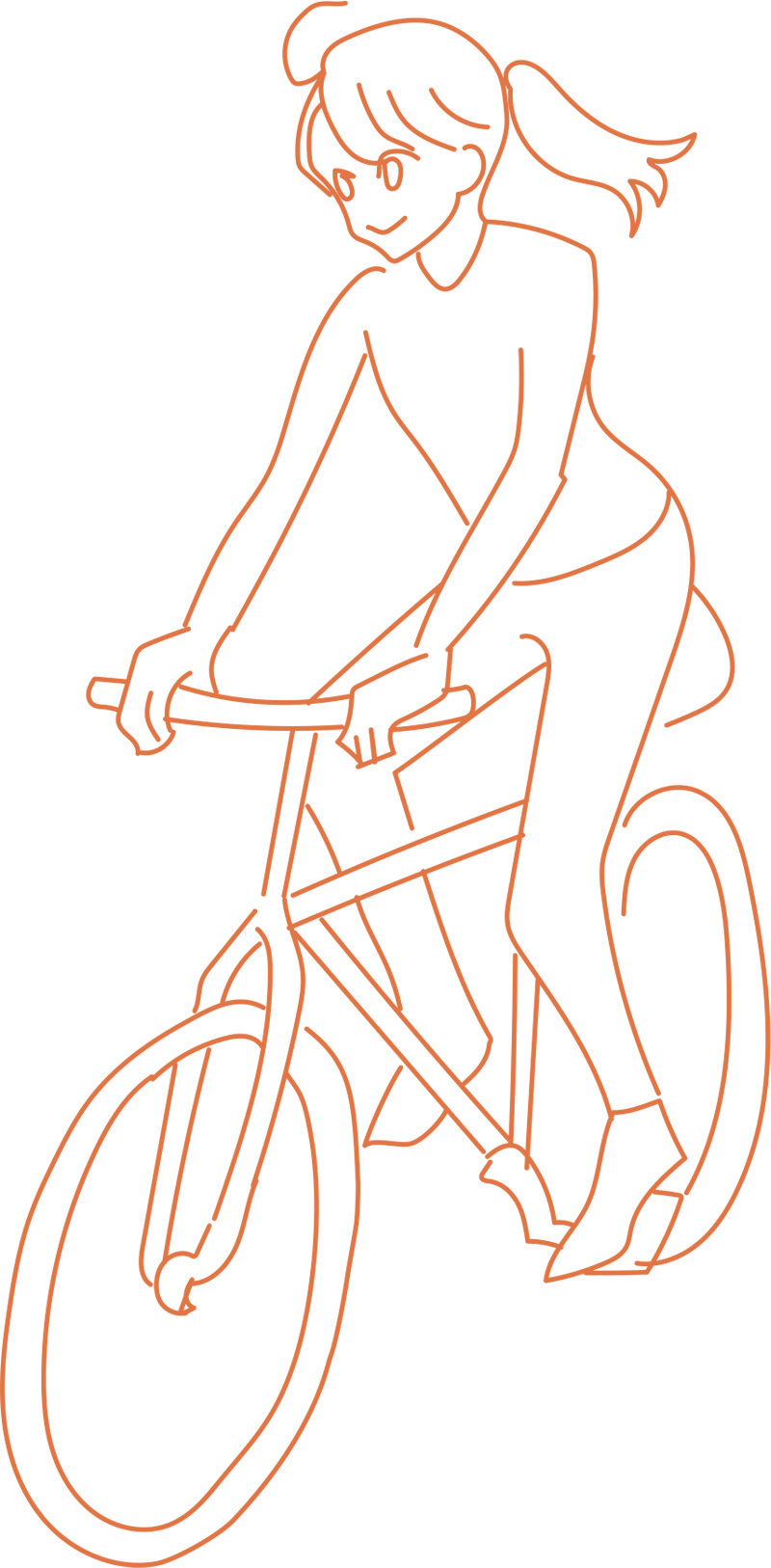 自転車イラスト